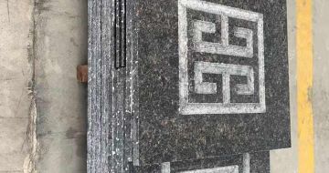 崇左英国棕回纹雕刻版