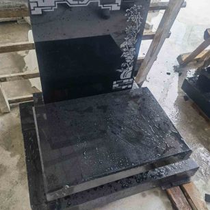 崇左花岗岩墓碑石 墓碑 套墓